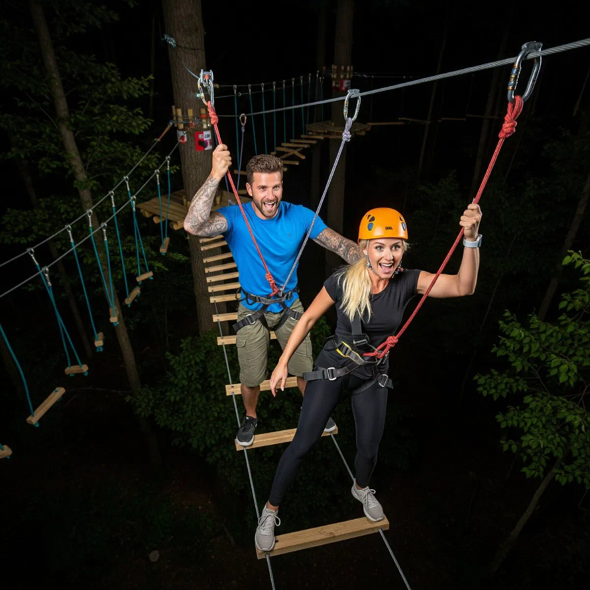 Date + Go Ape Night Urban Zipline