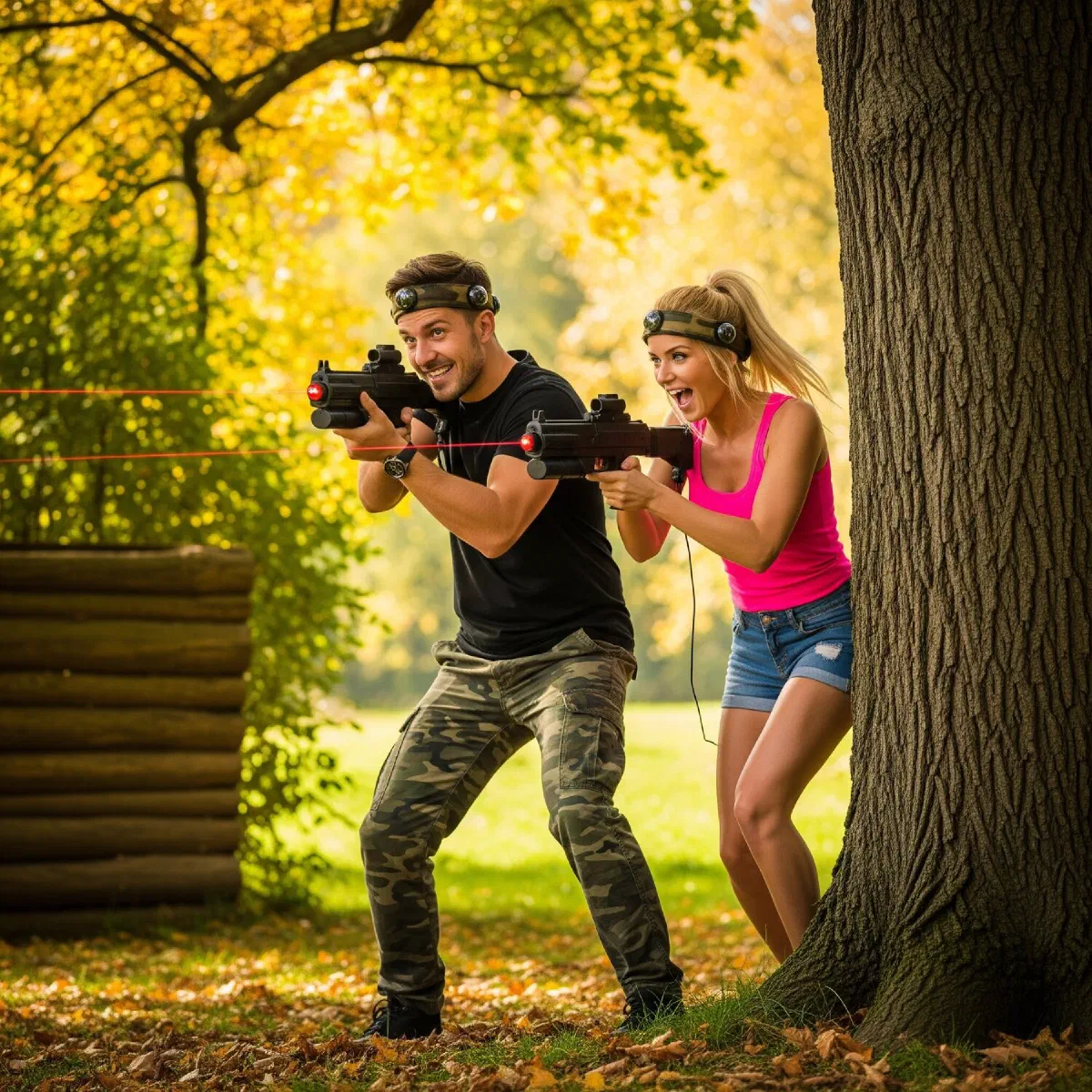 Date + Outdoor Laser Tag